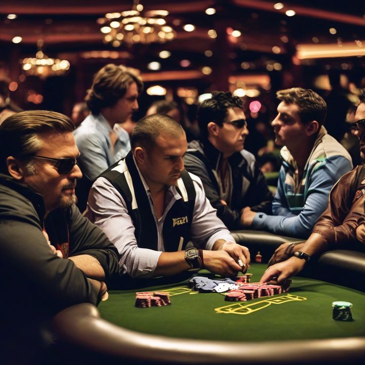 Alex Foxen competing in the $10K PLO at the 2025 WSOP.