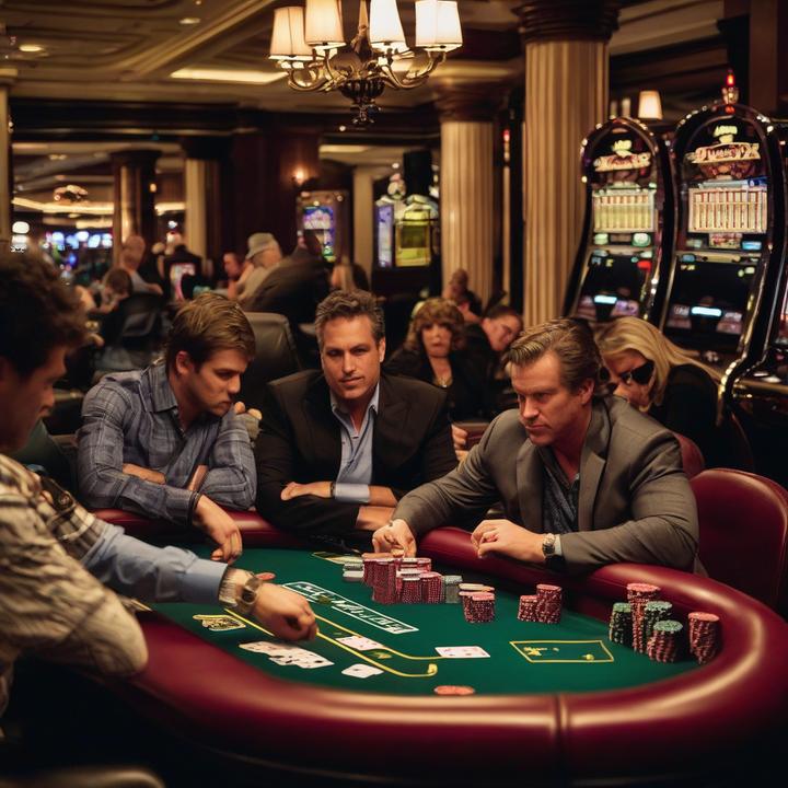 Brian Rast competing at the 2025 World Series of Poker tournament table.
