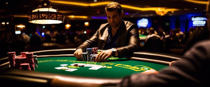 David "ODB" Baker competing at the 2025 WSOP Seniors High Roller tournament.