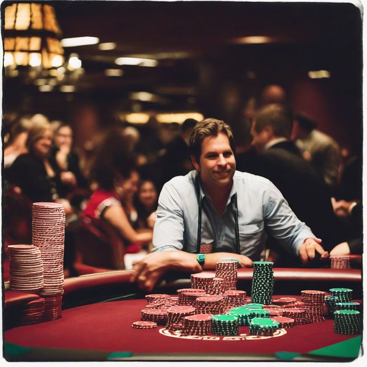 Jonathan Tamayo celebrates winning WSOP Main Event seat.