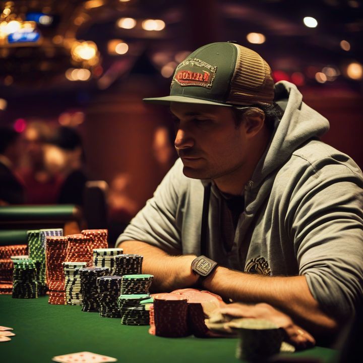 Kristopher Tong holds first WSOP bracelet, overcome with emotion.