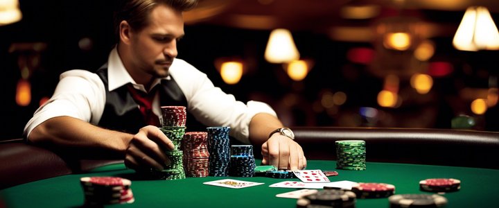 Mark Darner holding WSOP bracelet and smiling after winning tournament.