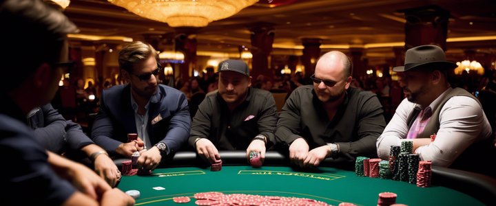 Poker player Boivin at the 2025 WSOP tournament table.