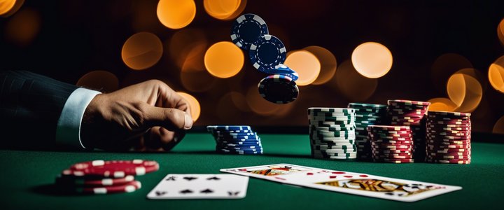 Poker player reacts to losing $730K pot with small pair.