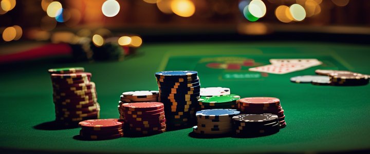 Poker players competing at the World Series of Poker cash games table.