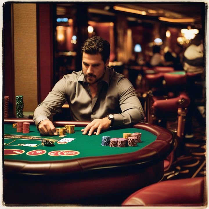 Yilong Wang holds up his winning bracelet at the poker tournament.