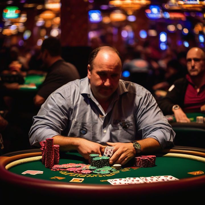 Ian O'Hara holds WSOP bracelet after winning Event #89 Mid-Stakes Championship.