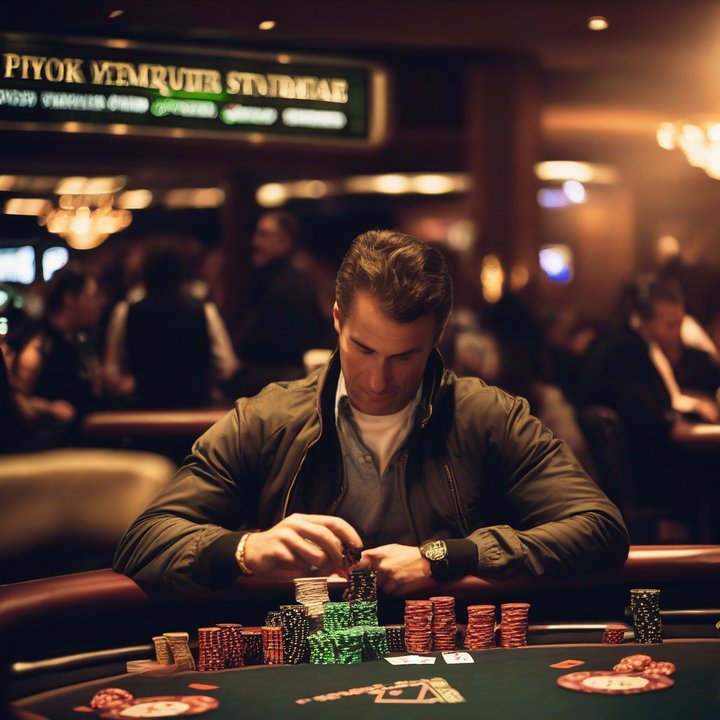 Mariano Balfagon holds WSOP bracelet and cash prize after winning $800 Deepstack event.