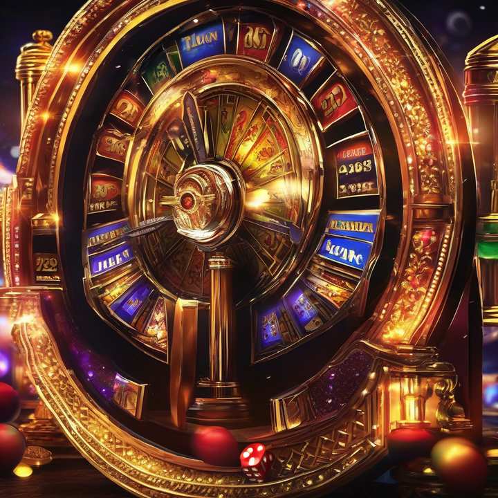 Person holding a tablet with a casino game on screen.