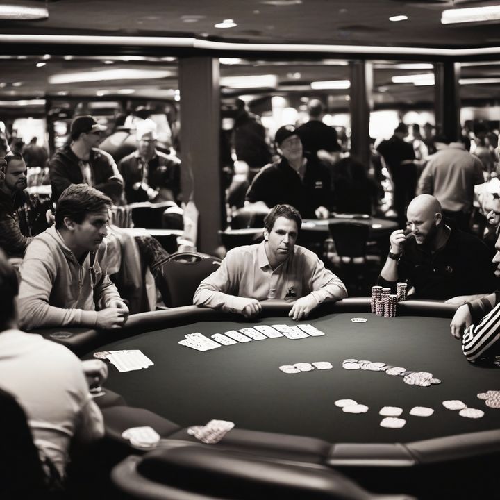 Phil Hellmuth arguing with opponent at WSOP tournament table.