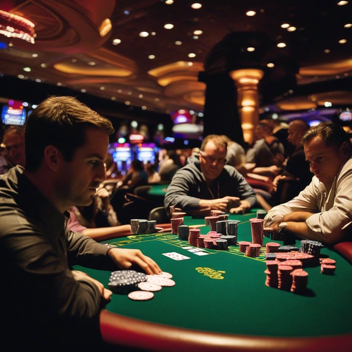 Phil Ivey concentrating at the 2025 WSOP poker tournament table.