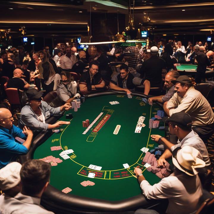 Players seated at poker tables for WSOPC Tallinn Main Event.
