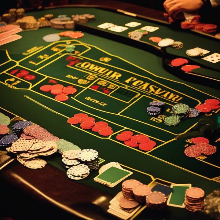 Poker player reacts to losing a large pot at the WSOP Main Event table.