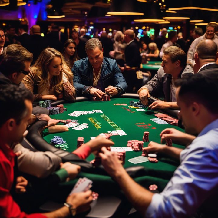 Poker players Selbst and Lindgren compete at WSOP Main Event Day 1C.