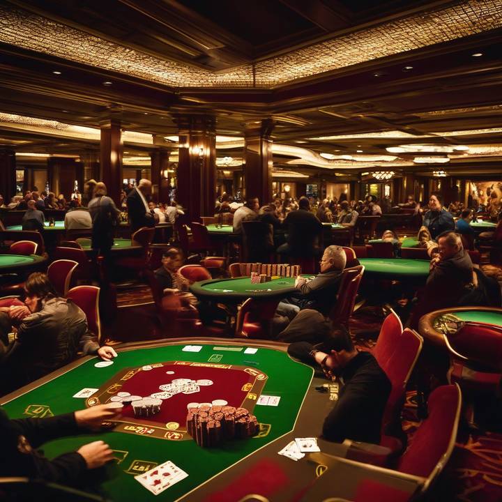 Poker players protesting for Mizrachi's Hall of Fame induction.