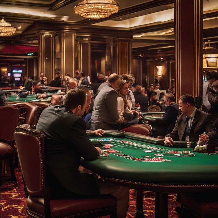 Susan Faber playing poker at the WSOP Main Event table.