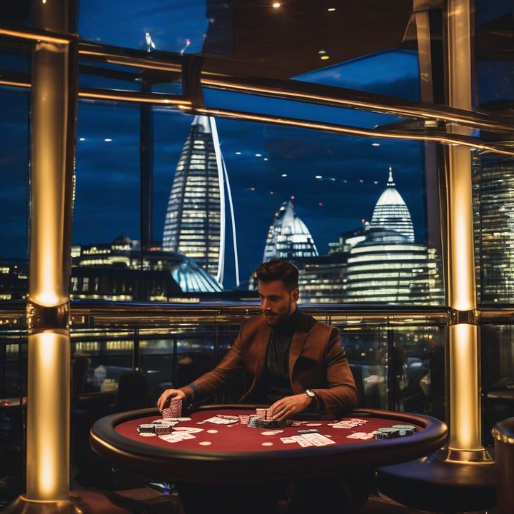 Wantao Tang holds trophy after winning GUKPT London Main Event.
