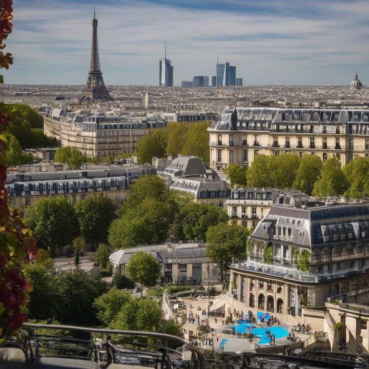 European Poker Tour players competing at a Paris tournament table.