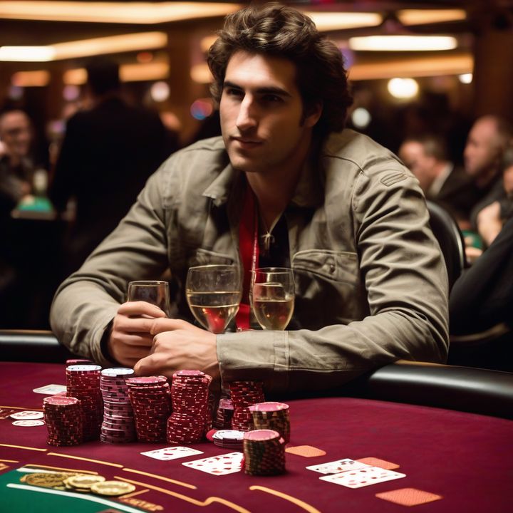 Guillermo Gordo holds trophy after winning Coolbet Open Main Event.
