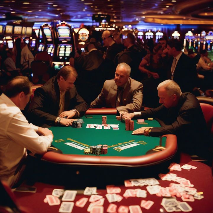Jared Bleznick playing poker at high stakes table.