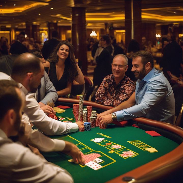 Michael Mizrachi in action at the $10,400 GG Million$ poker tournament.