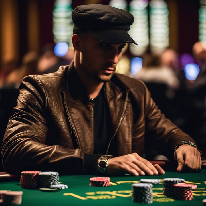 Poker player holds two trophies at RGPS San Diego Poker Classic ceremony.