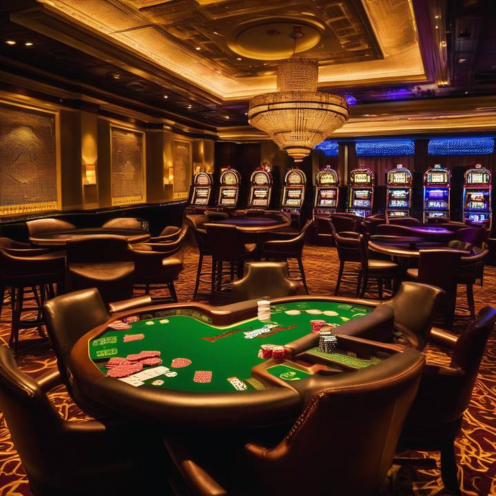 Poker players competing at the PokerGO Bounty Blitz Series in Las Vegas.