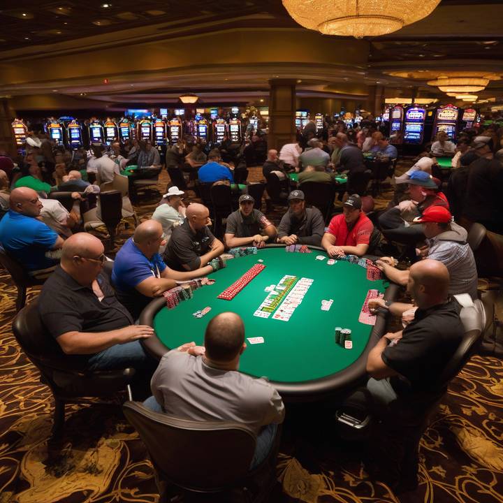 StakeKings players competing at the 2025 World Series of Poker tournament.