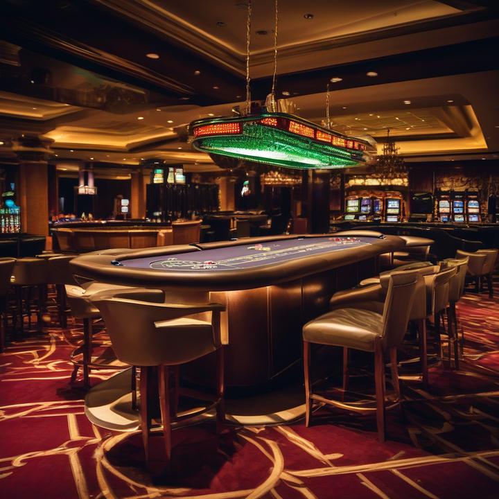 Poker player competing in WCOOP Main Event tournament online.