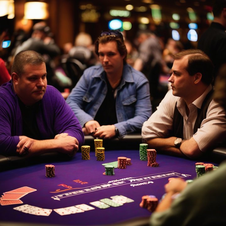 Poker players compete at the Midwest Poker Championship in Ohio.