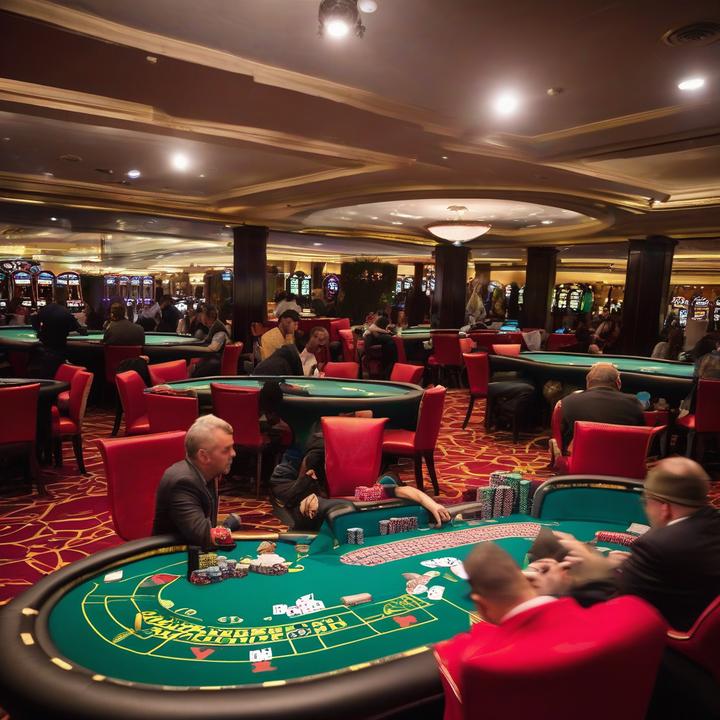 Poker players competing at the EPT Malta tournament table.
