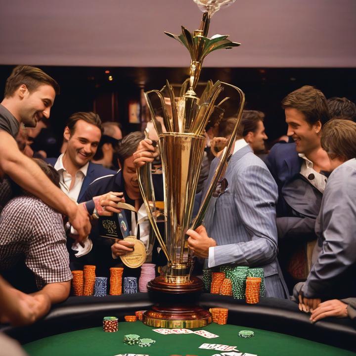 Stephen Bean holds trophy after 888poker LIVE London tournament win